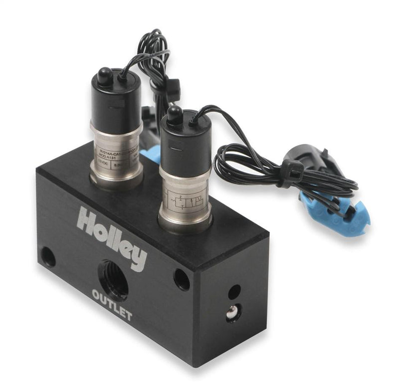 Boost Controller Kit Efi High Flow Dual Solenoid Series - Holley Universal