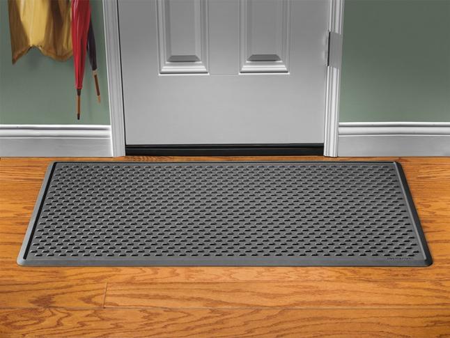 Floor Mats Single Black Recyclable Resin Indoormat Series - Weathertech Universal