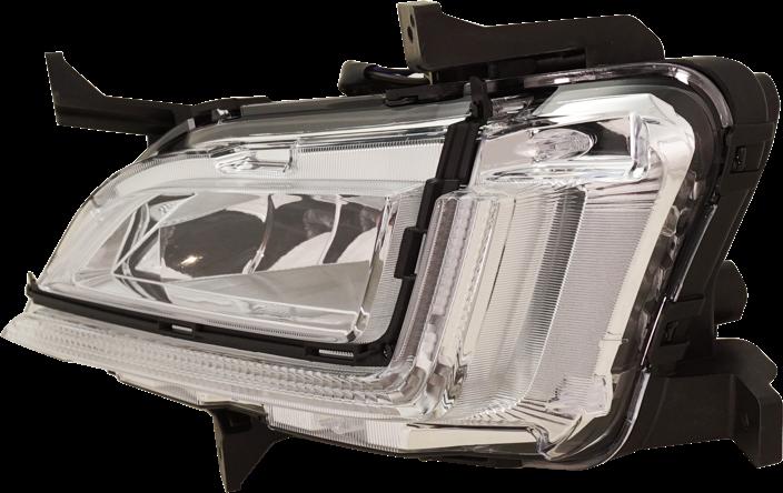 Fog Light Left Single Clear W/ Bulb(s) - Replacement 2019-2021 Tucson