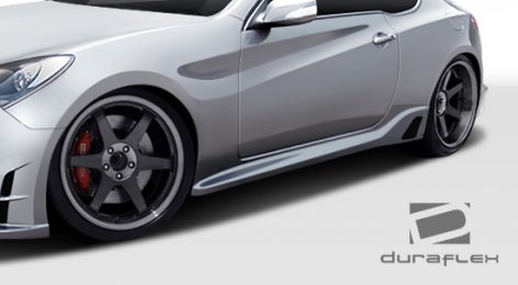 Extreme Dimensions TP-R Side Skirt Rocker Panels - Extreme Dimensions  Genesis Coupe