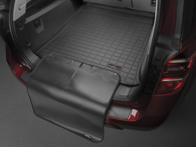 Cargo Mat Single Gray Rubber Cargo Liner Series - Weathertech 2021 Palisade 6 Cyl 3.8L