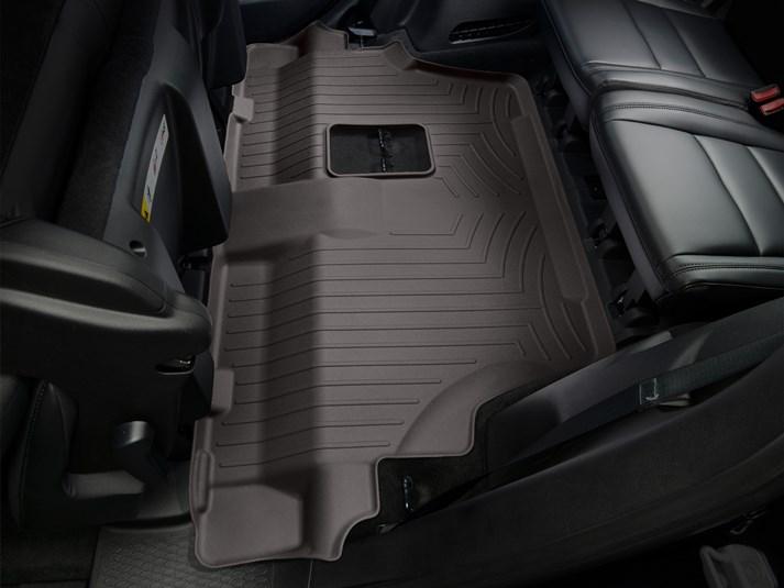 Floor Mats 3rd 1 Piece Cocoa Thermoplastic Hp Series - Weathertech 2020-2021 Palisade