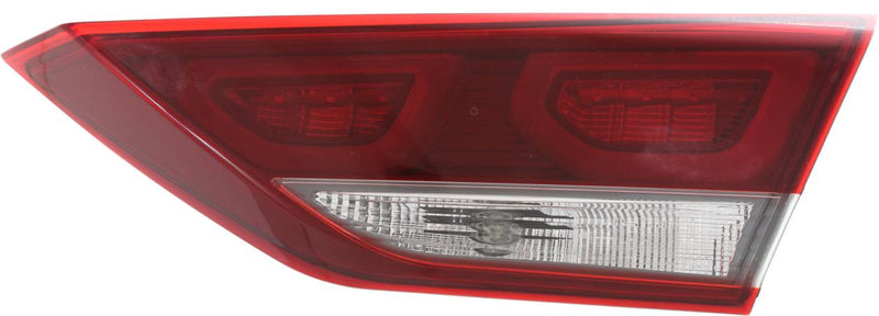 Tail Light Right Single Clear Red W/ Bulb(s) - Replacement 2017 Elantra 4 Cyl 2.0L