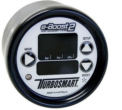 TurboSmart e-Boost2 Traditional (66mm) White/Black - TurboSmart  None