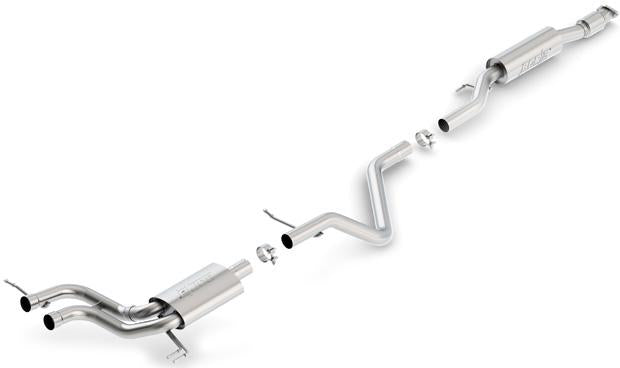 Exhaust System Single Stainless Steel Cat-back S-type Series - Borla Exhaust 2013-2017 Veloster 4 Cyl 1.6L