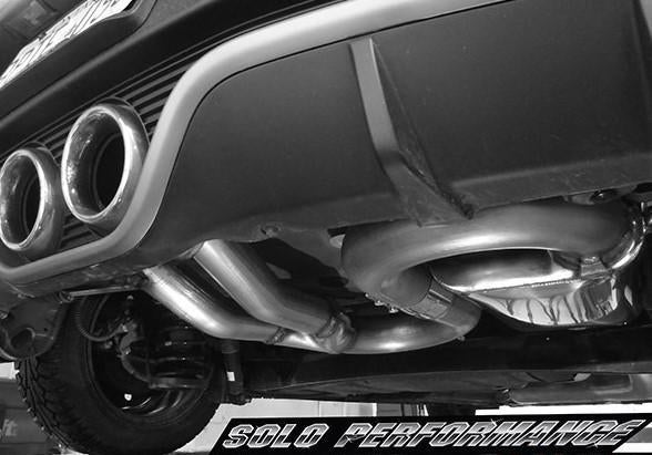 Catback Exhaust System V-Mach 2N1 - Solo Performance 2012-15 Hyundai Veloster