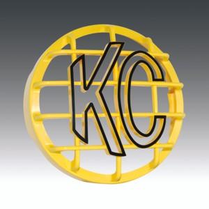 Light Guard 6in Single Yellow Abs Plastic - KC Hilites Universal
