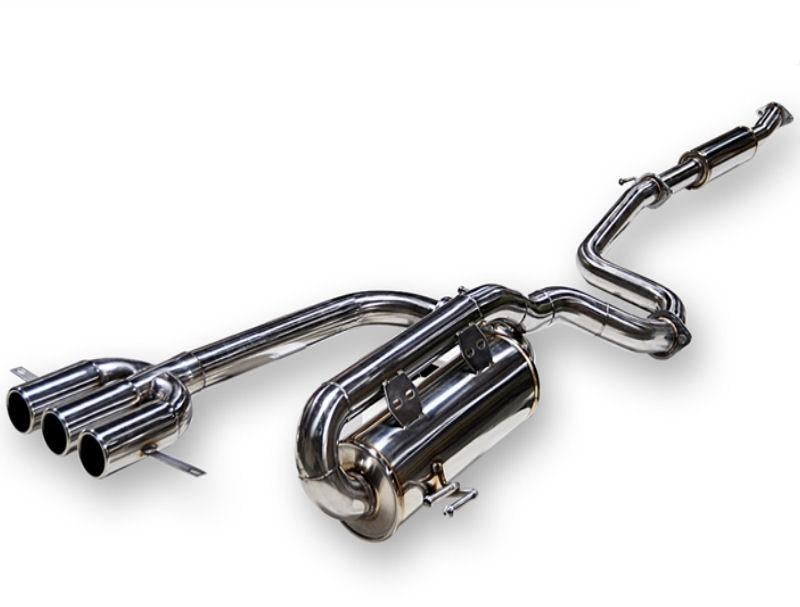 Catback Exhaust Stainless DT-S w/ Tips Polished SM0703-0113D - ARK 2012-14 Hyundai Veloster 4Cyl 1.6L