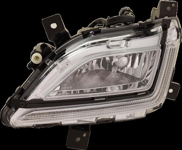 Fog Light Left Single Clear W/ Bulb(s) - Replacement 2019-2021 Tucson