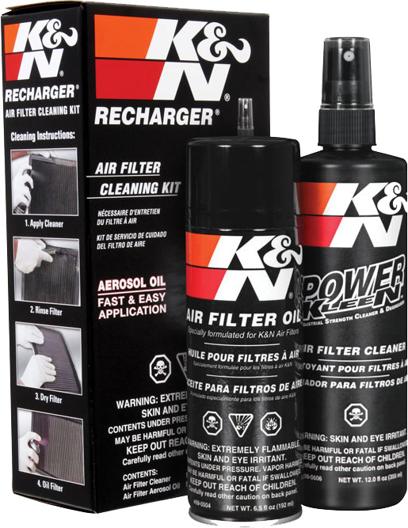 Air Filter Cleaner Kit - K&N Universal
