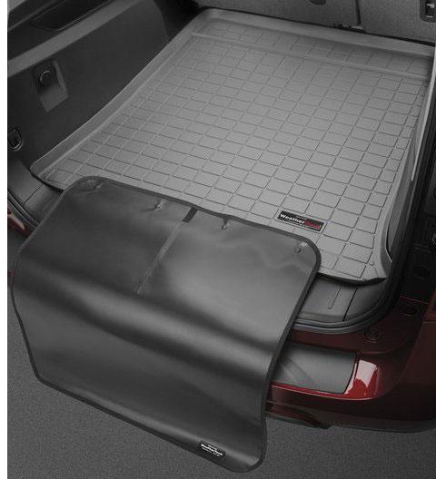Cargo Mat Single Gray Rubber Cargo Liner Series - Weathertech 2008-2009 Tucson 4 Cyl 2.0L