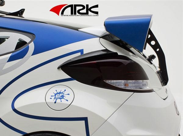 GT-Wing GT C-FX w/ Bracket Carbon Fiber - ARK 2012-13 Hyundai Veloster
