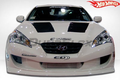 Extreme Dimensions Duraflex Hot Wheels Complete Body Kit - Extreme Dimensions 2010 Genesis Coupe