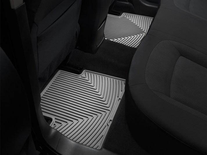 Floor Mats 2nd 2 Pieces Gray Rubber All-weather Series - Weathertech 2016 Tucson