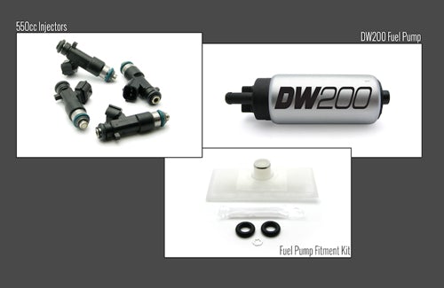DeatschWerks Power Pack DW200 255lph Fuel Pump & 550cc injector(4) - Deatschwerks 2009 Genesis Coupe 2.0T