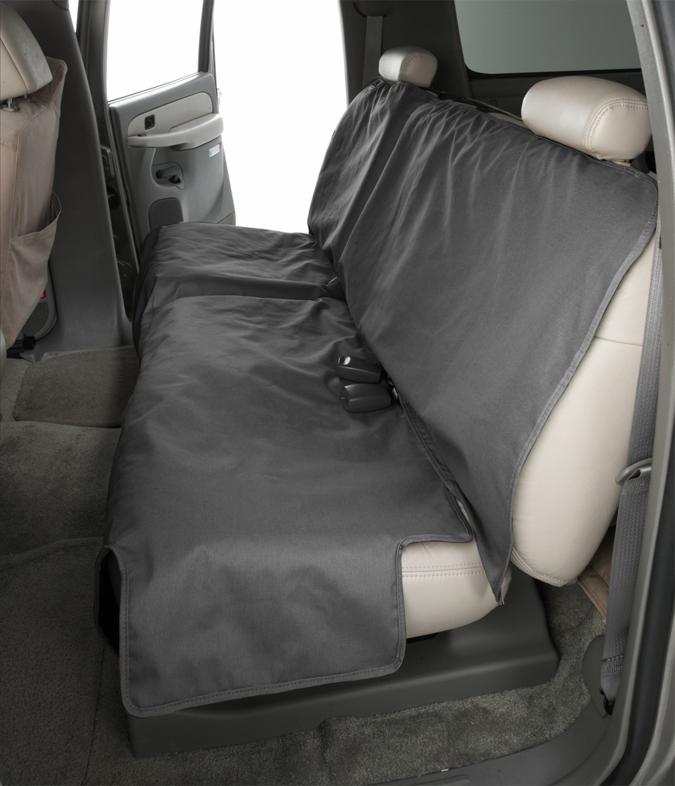 Seat Protector 2nd Single Black Polycotton Semi-custom Series - Weathertech 2005-2019 Sonata
