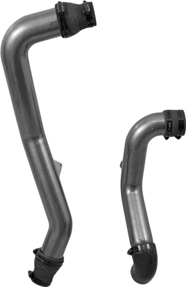 Intercooler Pipe Set Of 2 Gunmetal Gray Aluminum - AEM Intakes 2016 Tucson 4 Cyl 1.6L