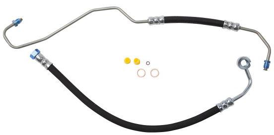 Power Steering Pressure Line Hose Assembly Single - Edelmann 2001-2002 Accent 4 Cyl 1.6L