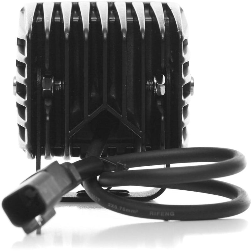Offroad Light 12w 1080lm 3in Single Powdercoated Black Aluminum C-series - KC Hilites Universal