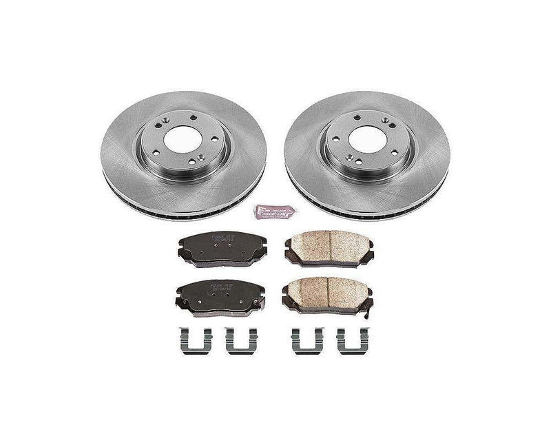 Brake Kit Front - Power Stop 2006-11 Hyundai Azera