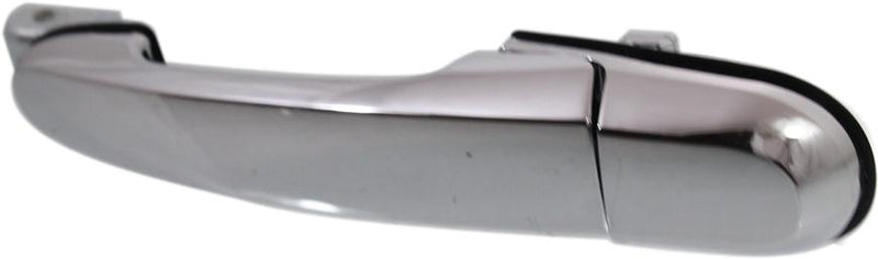Exterior Door Handle Left Single Chrome - Replacement 2005-2006 Tucson 4 Cyl 2.0L