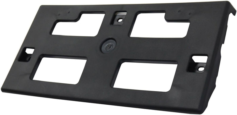 License Plate Bracket Single Textured Black Plastic - Replacement 2018 Kona