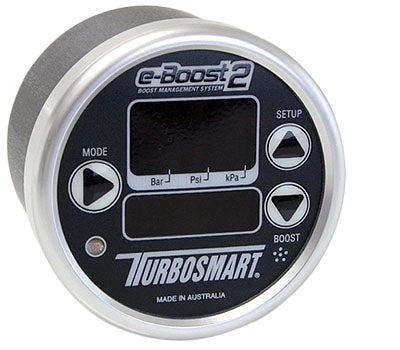 TurboSmart e-Boost2 Sport Compact (60mm) Black/Silver - TurboSmart  None