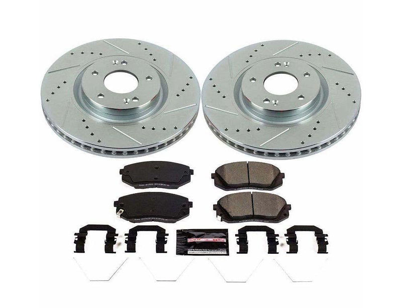 Brake Kit Front Z23 Evolution Sport - Power Stop 2017-19 Hyundai Sonata