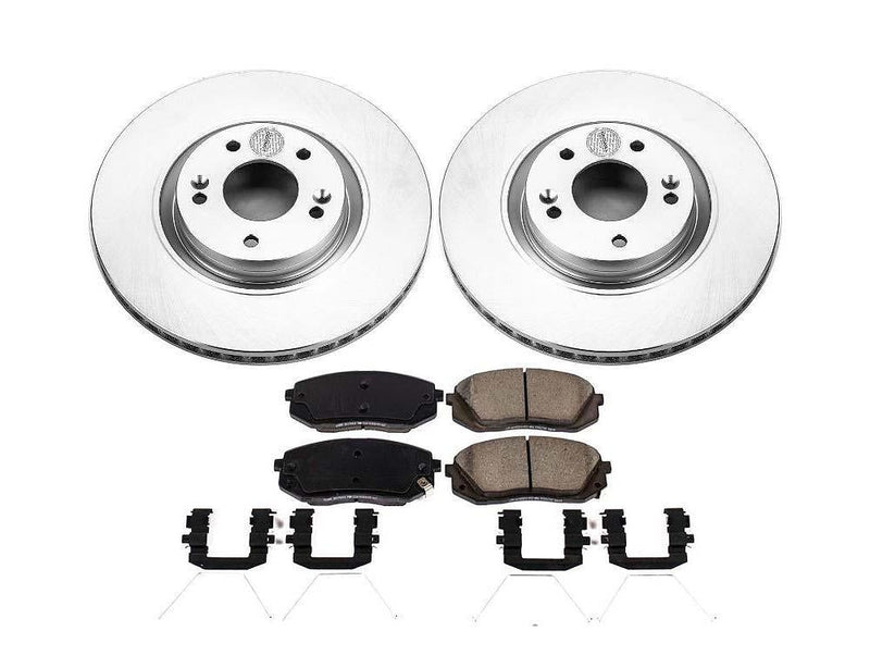 Brake Kit Front Geomet Coated Z17 Evolution - Power Stop 2017-19 Hyundai Sonata