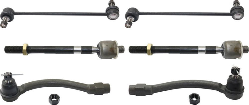 Tie Rod End Set Of 6 - TrueDrive 2012-2017 Veloster 4 Cyl 1.6L