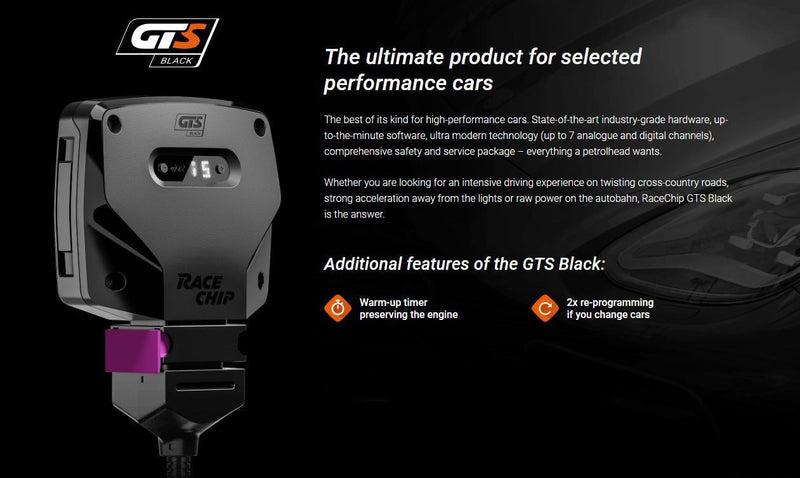 App Tuning Box Kit 250hp Black GTS 916166 - Racechip 2018-20 Hyundai Veloster