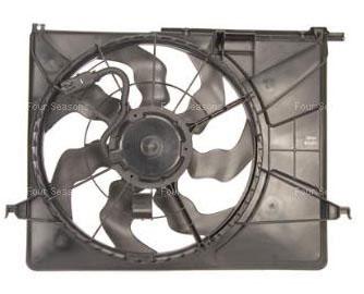 Cooling Fan Assembly Single Oe - 4-Seasons 2006 Sonata 6 Cyl 3.3L