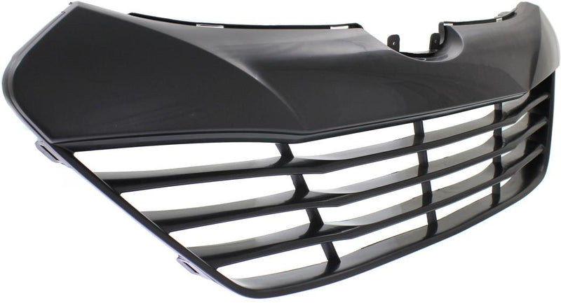 Grille Assembly Single Plastic Capa Certified - Replacement 2010-2014 Tucson