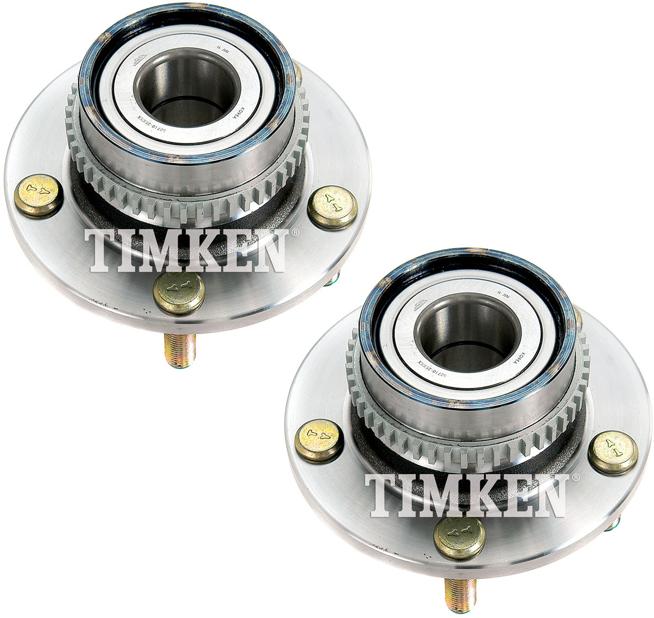 Wheel Hub Set Of 2 W/ Bearing Oe - Timken 2005-2006 Tucson 4 Cyl 2.0L