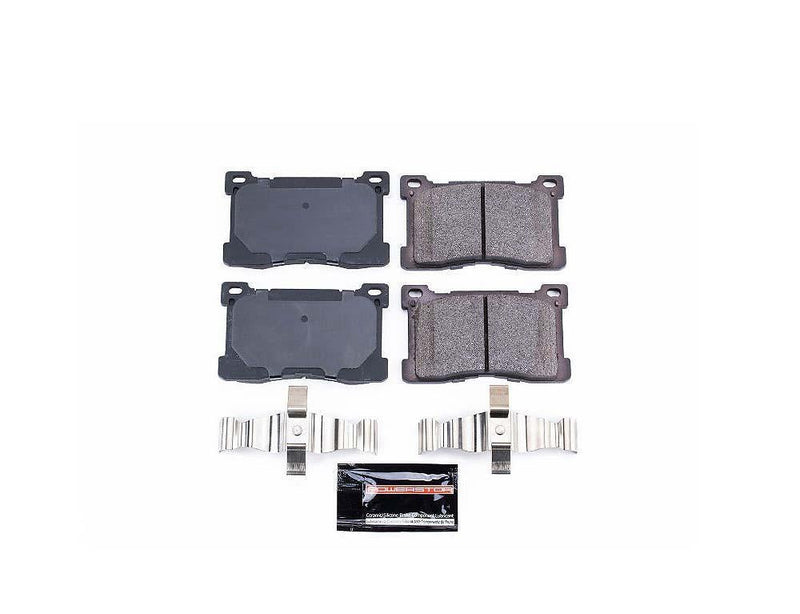 Brake Pad Z23 Evolution Sport w/ Hardware Front - Power Stop 2012-16 Hyundai Equus