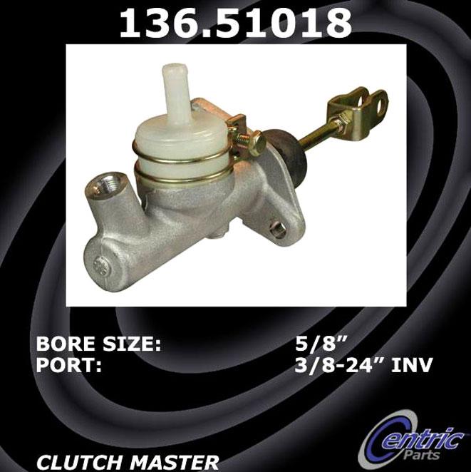 Clutch Master Cylinder Single Premium Series - Centric Parts 1997 Tiburon 4 Cyl 1.8L