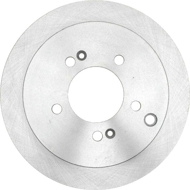 Brake Disc Left Single Plain Surface R-line Series - Raybestos 2001-2006 Santa Fe