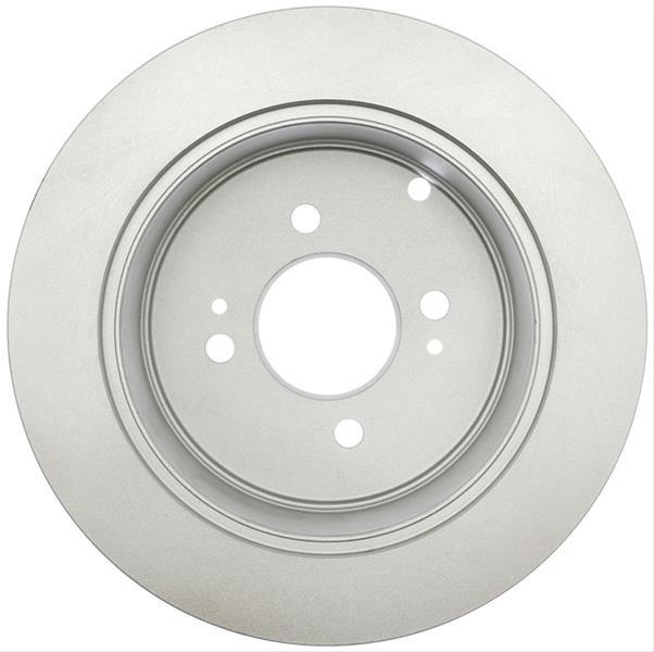 Brake Disc Left Single Solid Plain Surface Element3 Series - Raybestos 2006-2008 Accent