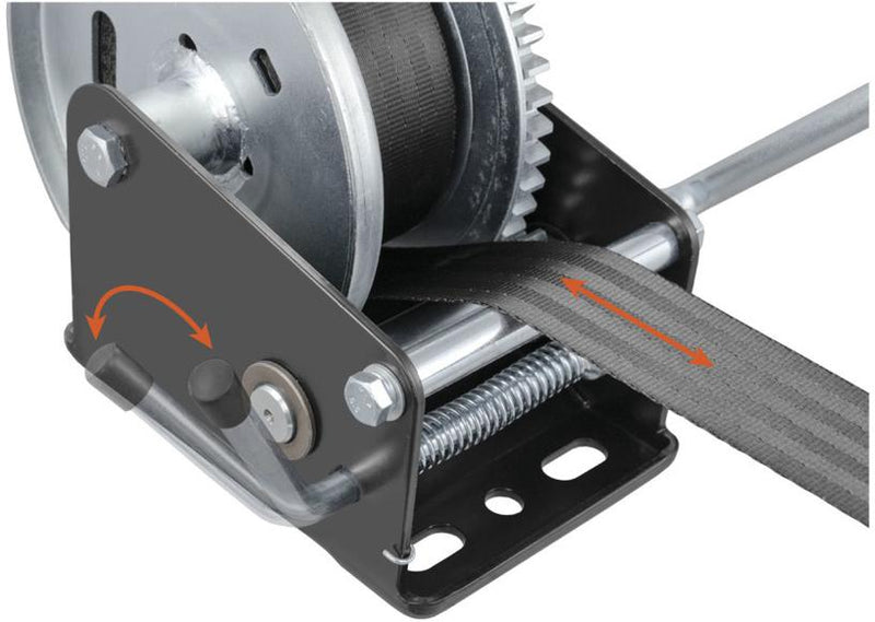 Winch 1900 Lbs Kit Natural - Curt Universal