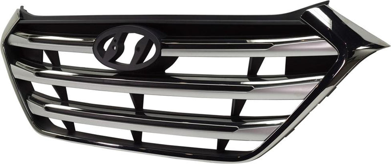Grille Assembly Single Black Plastic - Replacement 2017 Tucson
