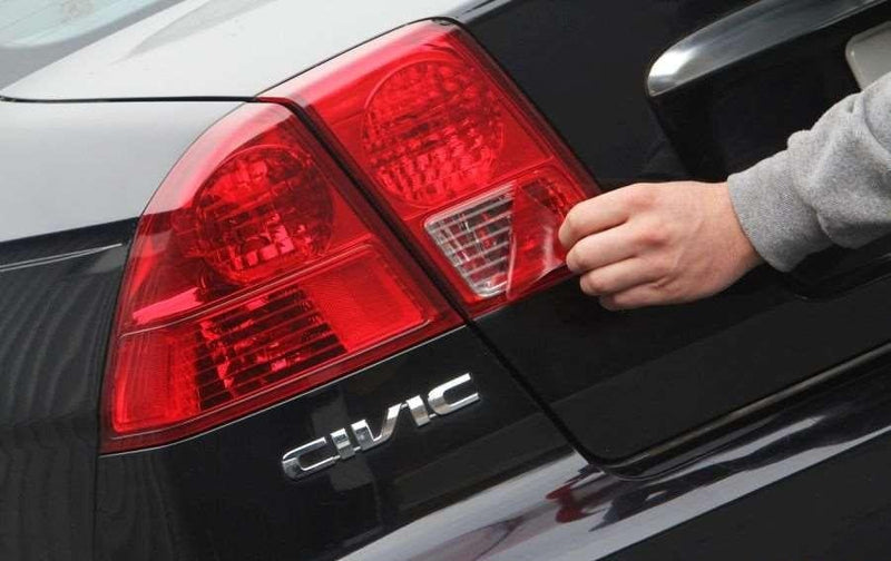 Tail Light Covers Red - Lamin-X 2009-12 Hyundai Genesis Sedan