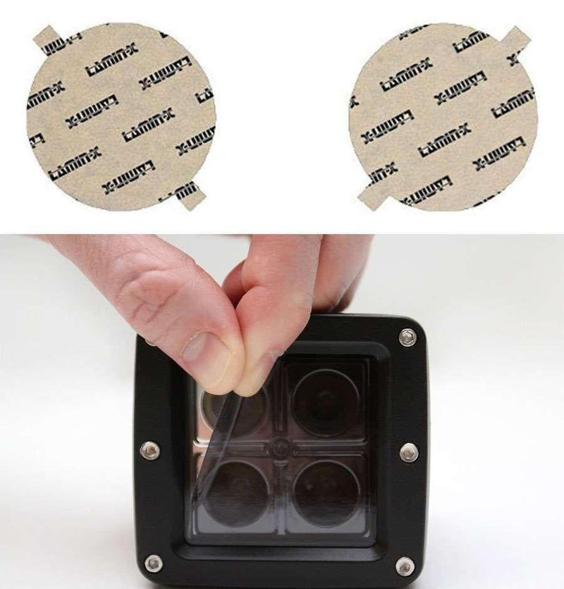 Fog Light Cover Gunsmoke - Lamin-X 2003-06 Hyundai Tiburon