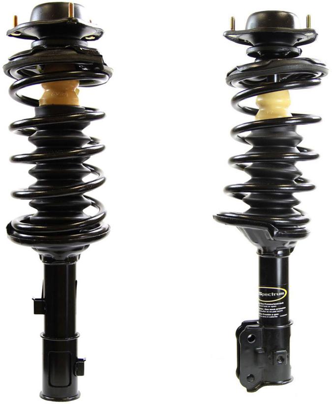 Shock Absorber And Strut Assembly Set Of 2 Quick-strut Series - Monroe 2000 Accent 4 Cyl 1.5L
