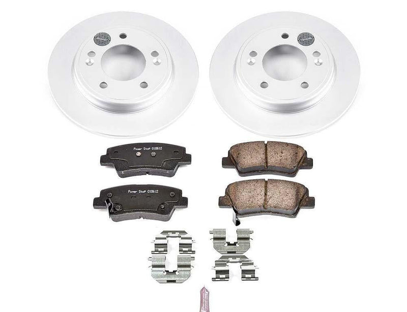 Brake Kit Rear Geomet Coated Z17 Evolution CRK7904 - Power Stop 2017-19 Hyundai Elantra