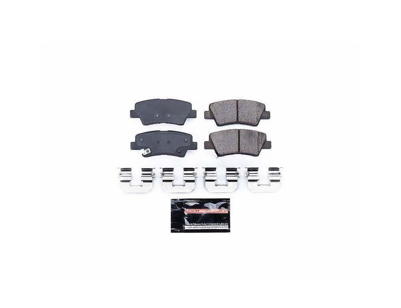 Brake Pad Z23 Evolution Sport w/ Hardware Rear - Power Stop 2016-19 Hyundai Tucson