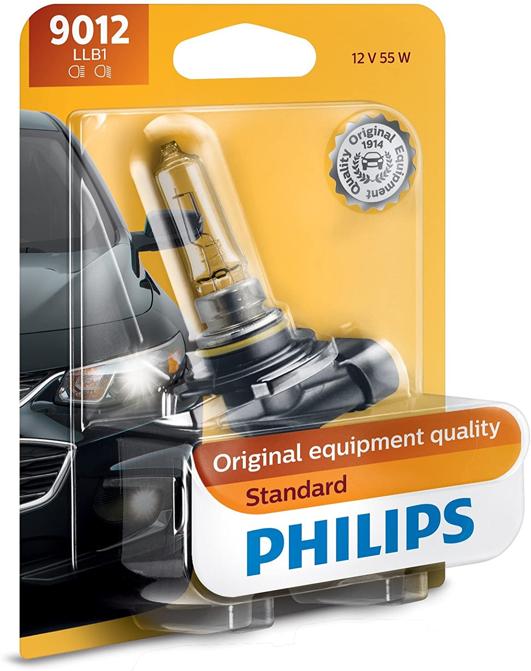 Headlight Bulb 12v 55w Single 9012 Longerlife Series - Philips 2014-2015 Tucson