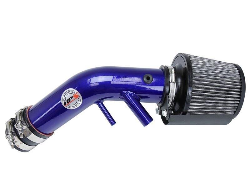 Short Ram Air Intake Air Intake Kit Incl. Heat Shield Blue - HPS Performance Products 2015-17 Hyundai Sonata