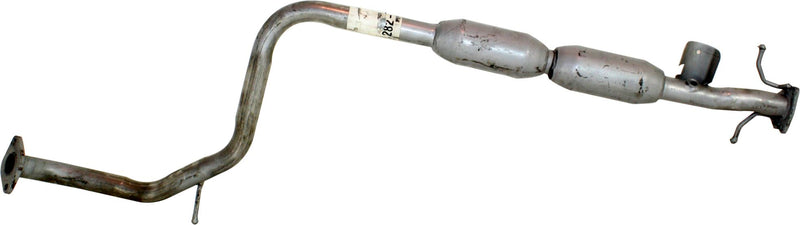 Resonator Single Natural Aluminized Steel - Bosal 1995 Accent 4 Cyl 1.5L
