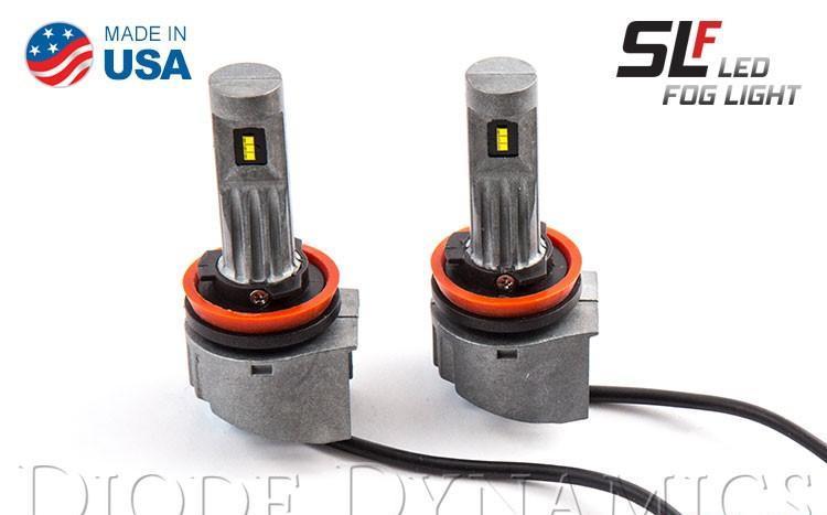 Pair Yellow LED H8 SLF - Diode Dynamics 2011-13 Hyundai Equus  and more