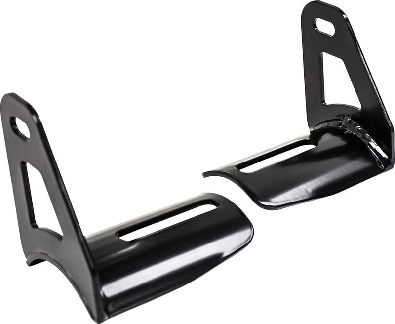 Light Bar Mounting Kit Set Of 2 Powdercoated Black Steel - Westin Universal